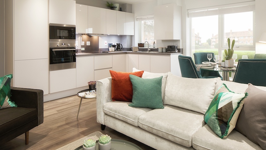 South Oxhey Central show home