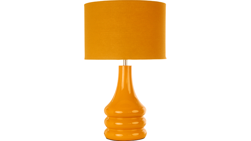 Raj lamp in ochre